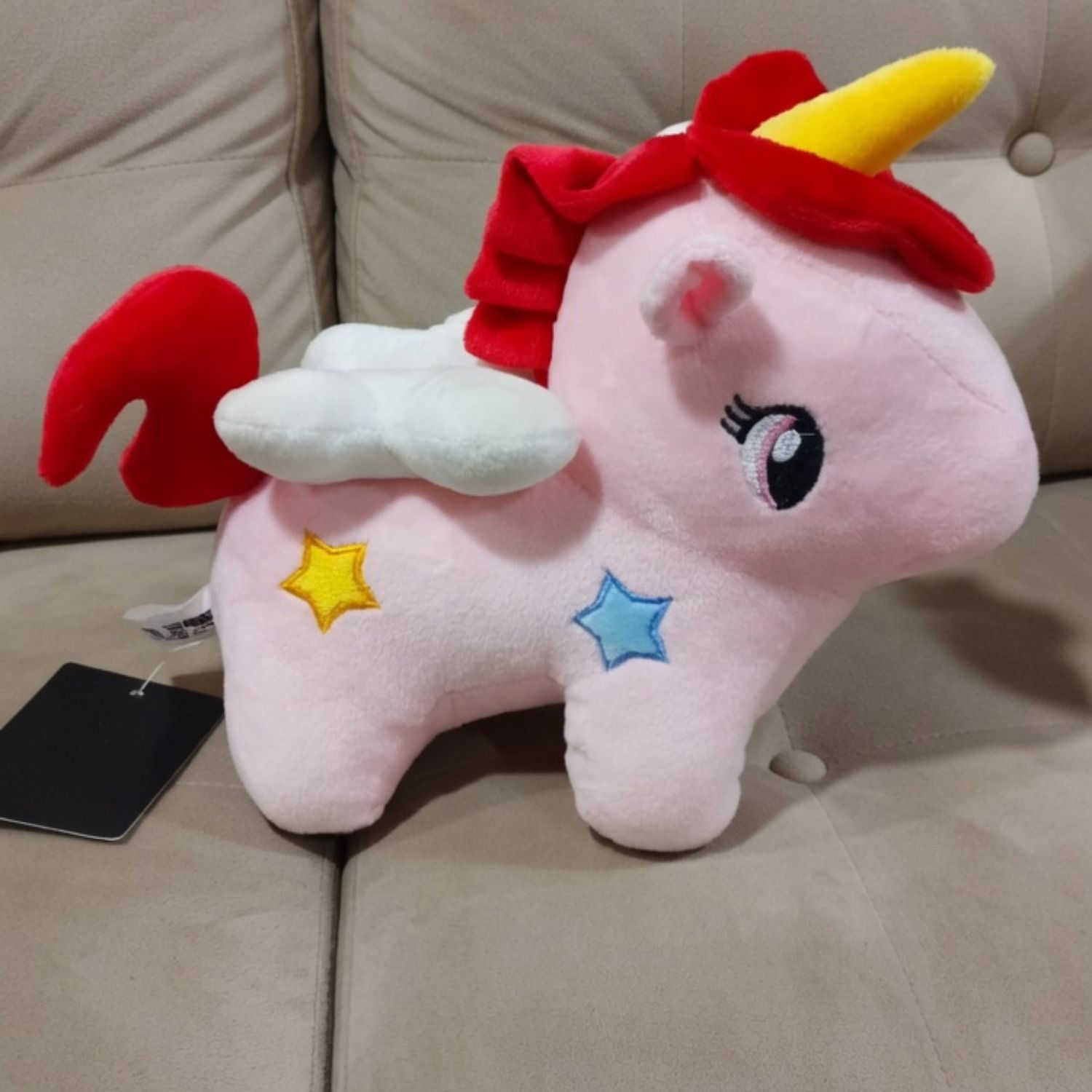 Pink Wing Unicorn Teddy Plush Doll Birthday Gift - 30 cm-image-29
