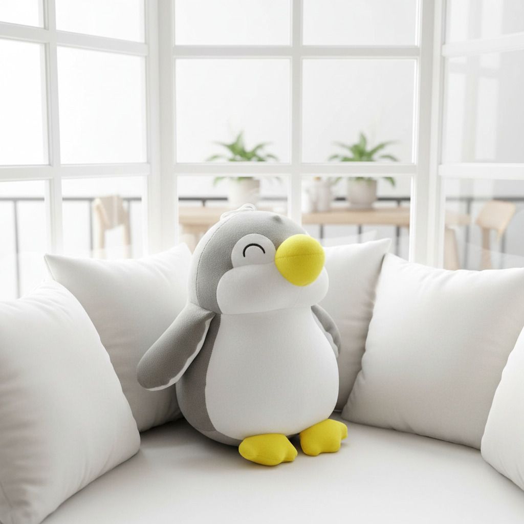 jr jack & rose Penguin Soft Cuddle Toy - 30 cm-picture-14