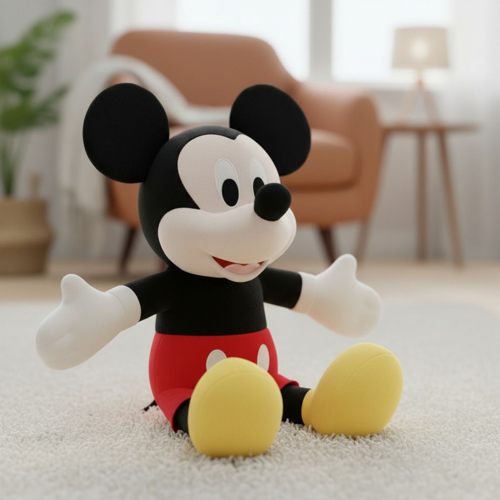 jr jack & rose Classic Red Mickey Teddy - 30 cm-picture-13