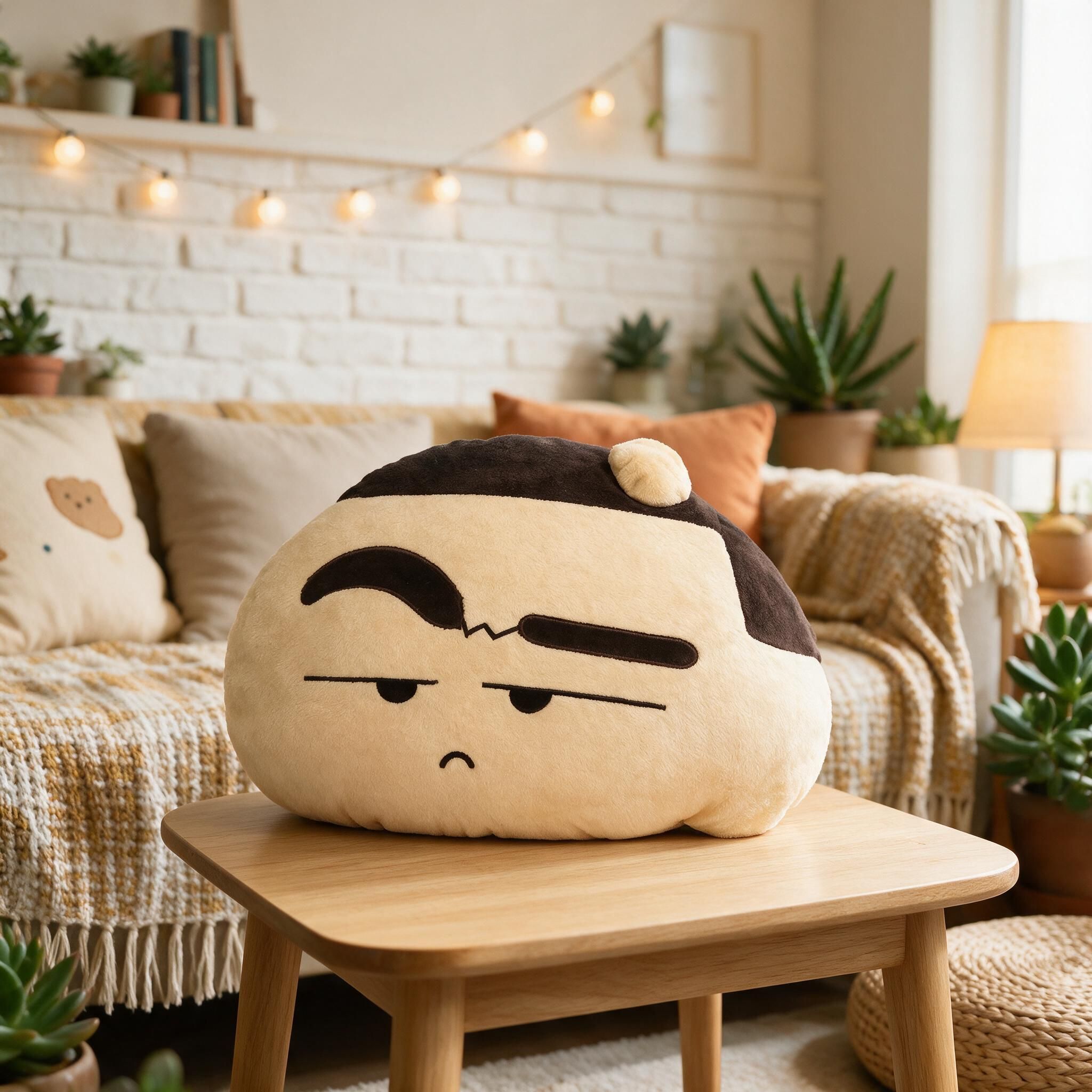 Medium Shinchan Sofa Decor Cushion - 35 cm-image-18