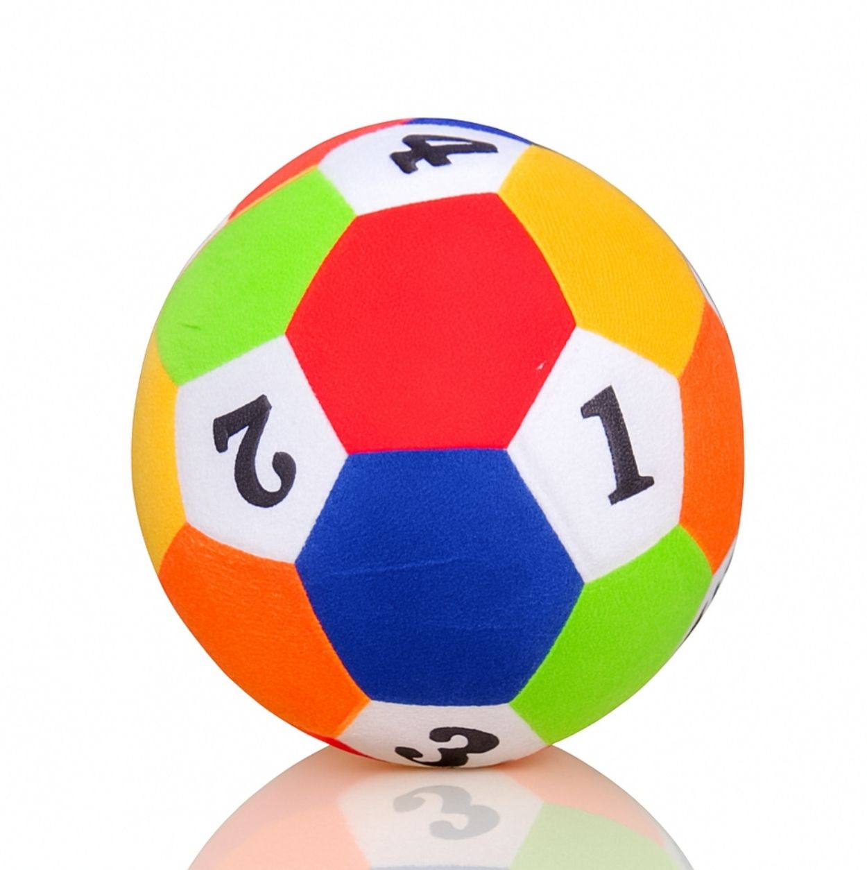 funtoos One Two Soft Ball for Kids 22 cm Plush Play Ball for Toddlers & Children - 22 cm-picture-17