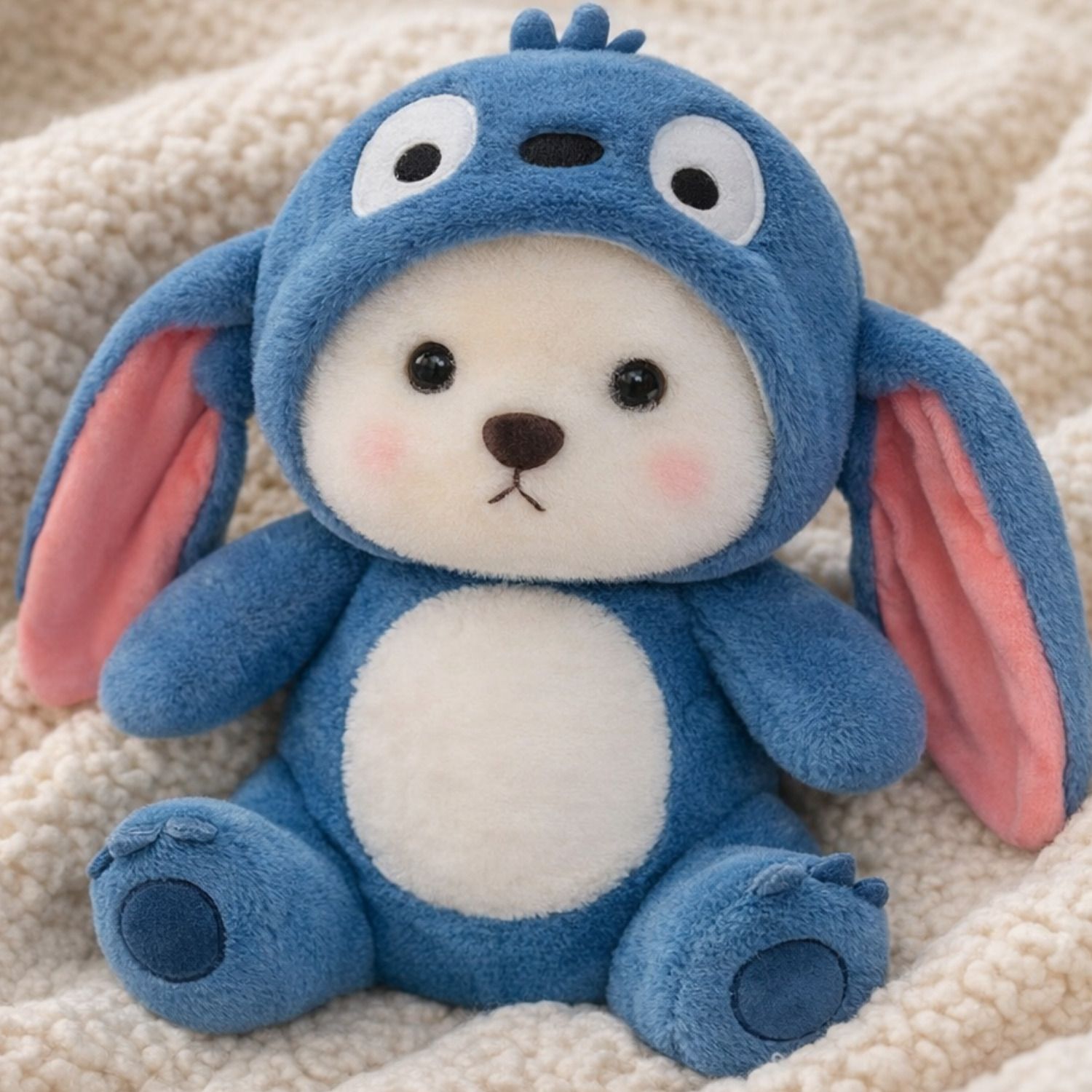 jr jack & rose Cute Teddy Bear Plush Hoodie Toy for Home Decoration - 30 cm-picture-46