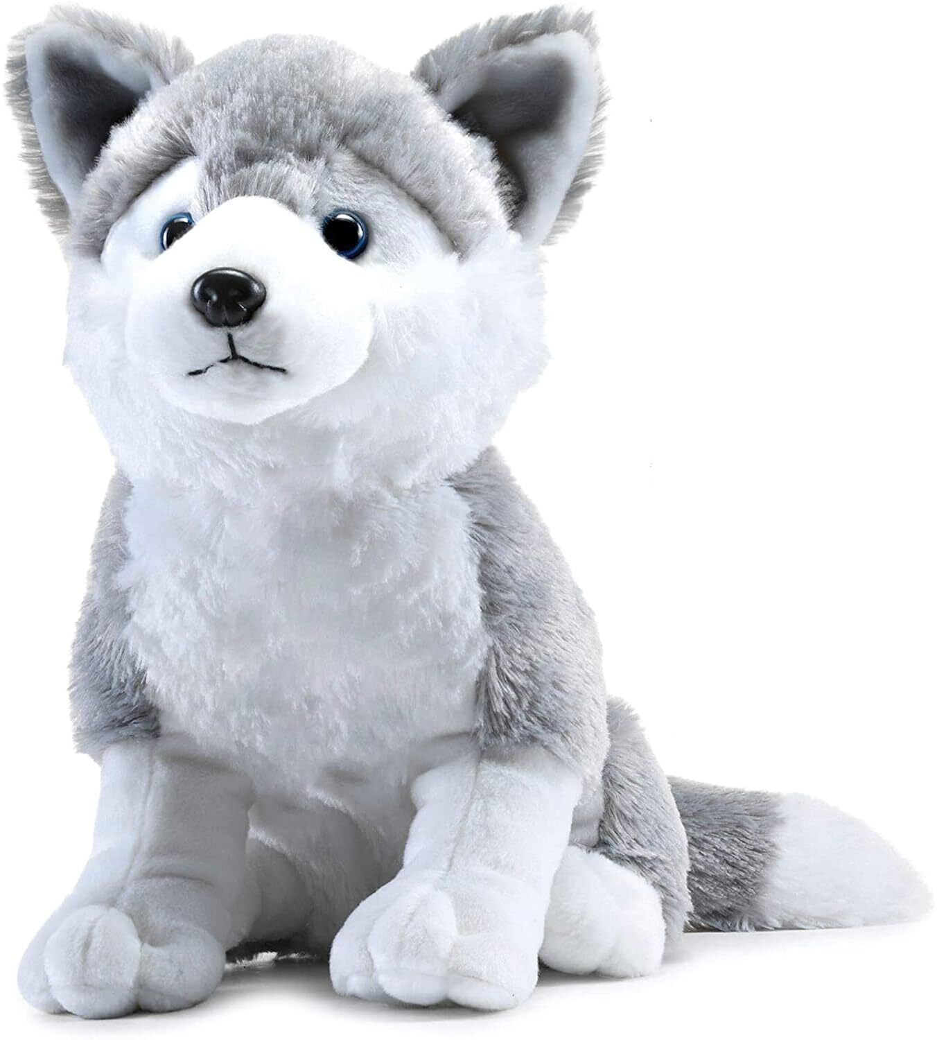 vicorp Premium Husky Plush Toy Soft Cuddly Dog Stuffed Animal | Cute Kids Birthday Gift - 30 cm-picture-11