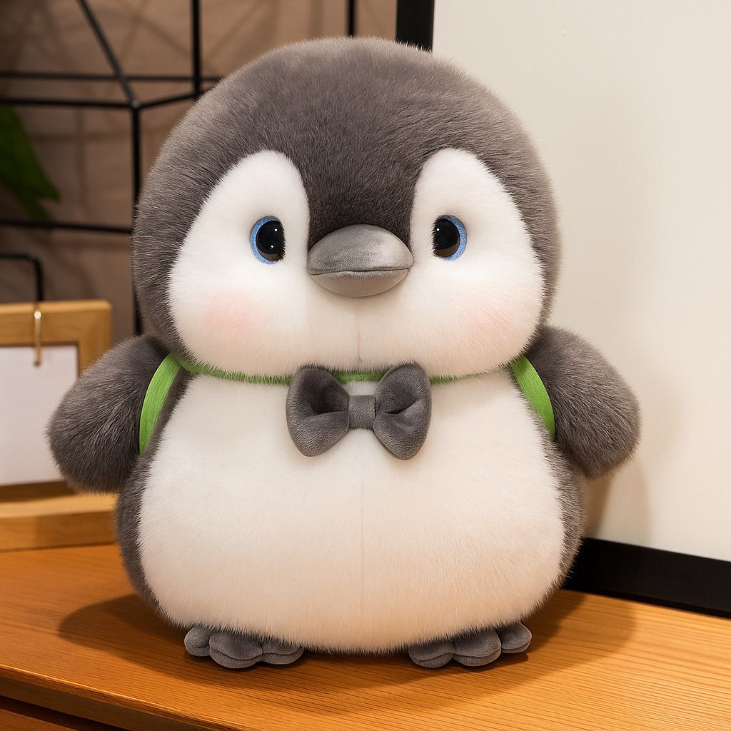 y u collection BLACK PENGUIN BAG - 30 cm-picture-18