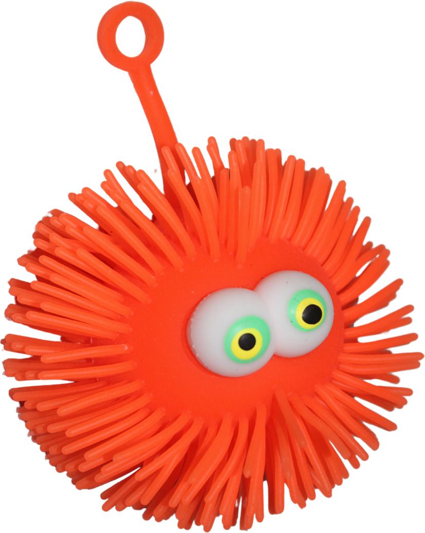 LED Flashing Puffer Stress Ball- 8 cm