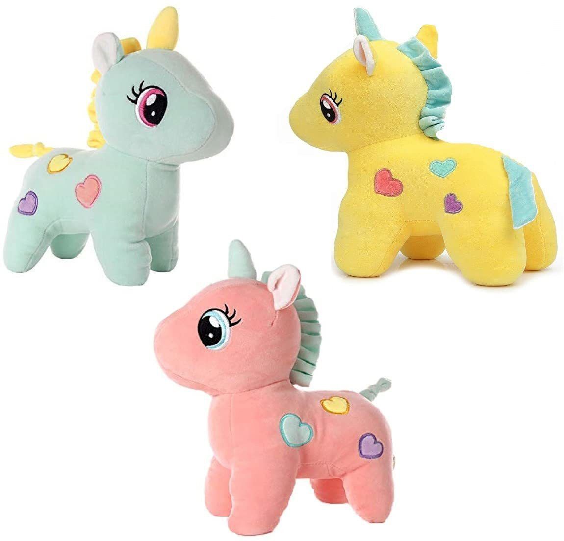 hellobear New-Soft Toys Unicorn Pack of 3 - 25 cm-picture-26