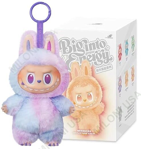 Labubu Soft Toy Cute Doll for Kids, Girls & Boys (Multicolor , pack of 1 ) - 17 cm