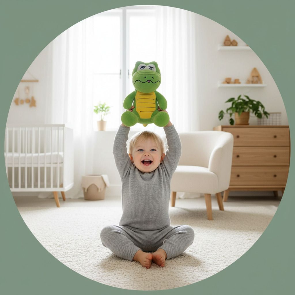 jr jack & rose Crocodile Soft Toy – High Quality Plush Animal Soft Toy for kids T - 30 cm-picture-32