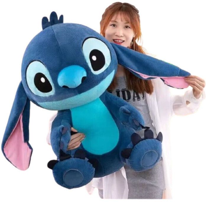 stitch soft toy for Kids Cuddly Alien Floppy Ears, Big Size 55 cm - 55 cm-image-44