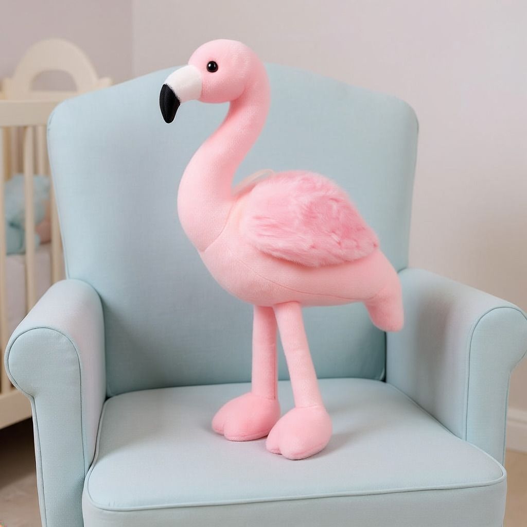 Flamingo Duck Doll (PINK) - 30 cm-image-38