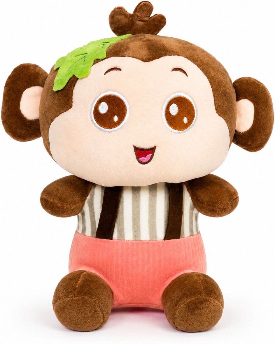 toytopio Cute Monkey Soft Toy 30 CM | Premium Plush Teddy Toy for Kids Boys & Girls - 6 cm-picture-6