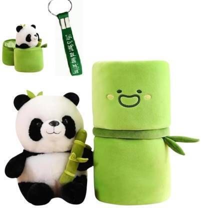 Bamboo Panda Plush With Keychain Gift For Kids,wife - 30 cm - 35 cm-image-25