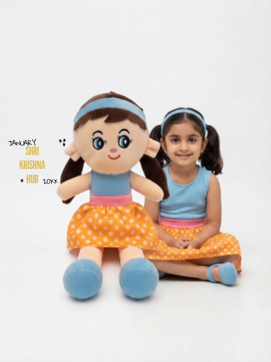 SOFT DOLL YELLOW - 30 cm-image-41