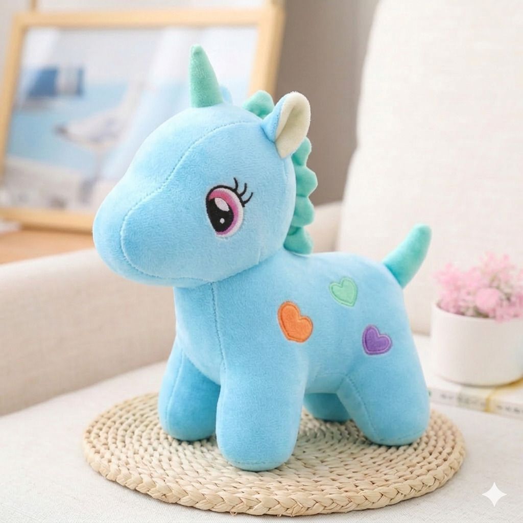 v vantra Cute lovely unicorn soft plush stuff toys , rakhi gift for girl - 25 cm-picture-13