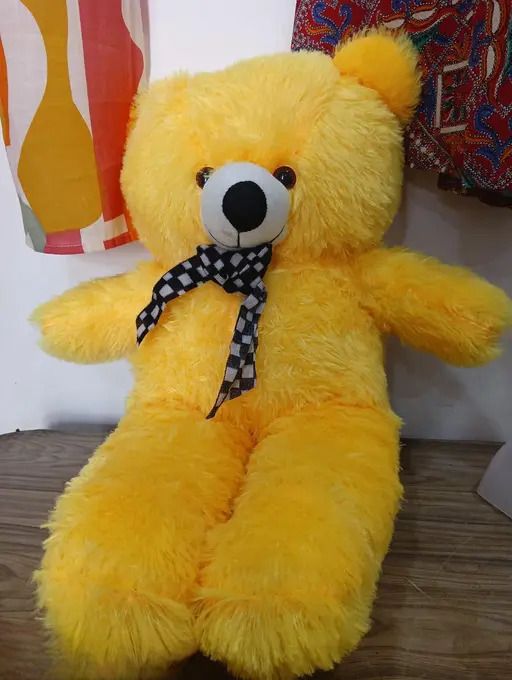 2 Feet Yellow Valentince Special Lovable Hugable Very Soft Feel Toy - 62 cm-image-38