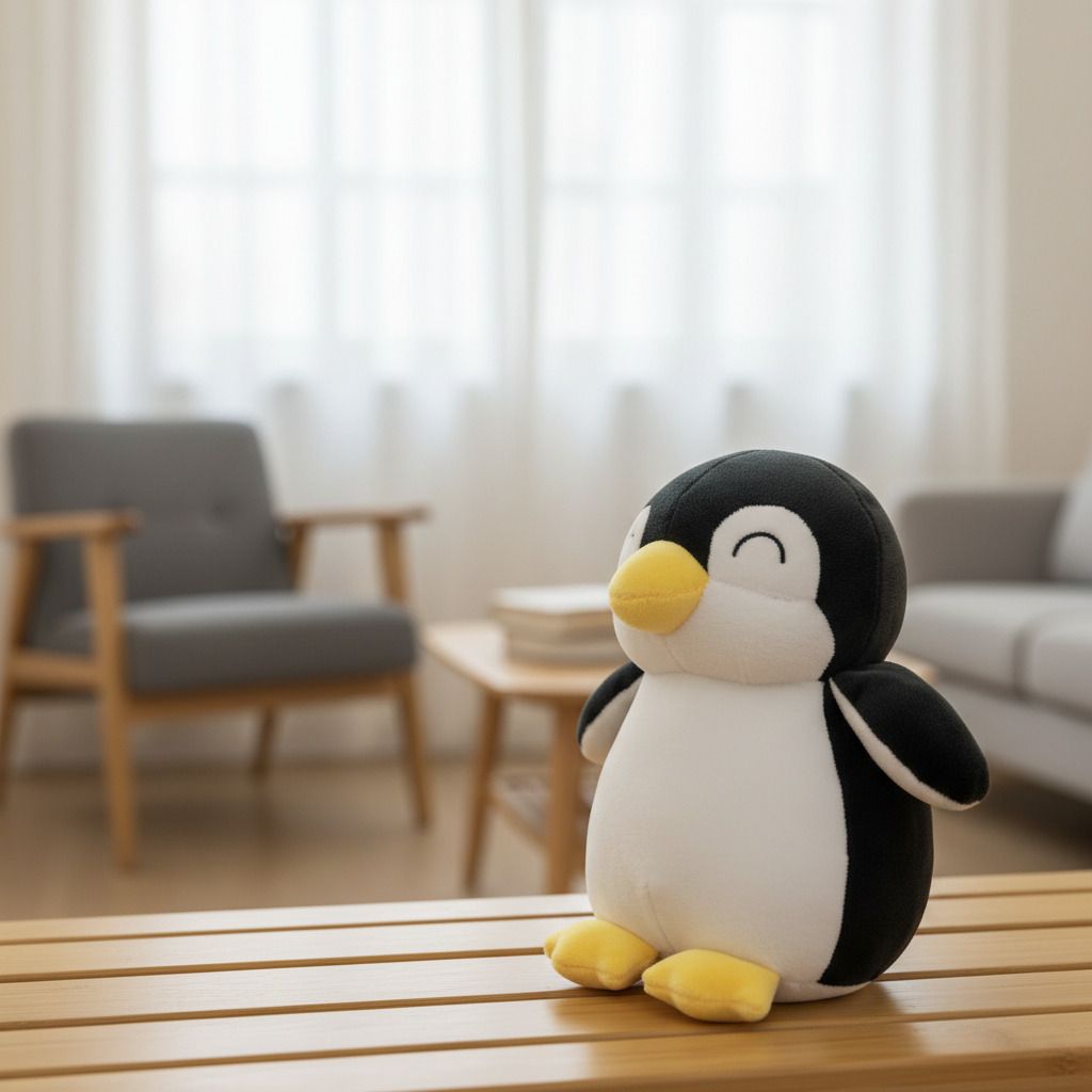 Penguin Cuddle Buddy - 30 cm-image-5
