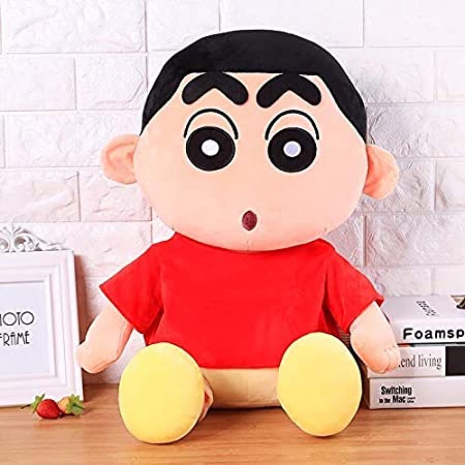 hellobear Shinchan Plush Soft Toy Cartoon Character Stuffed Doll for Kids - 25 cm-picture-34