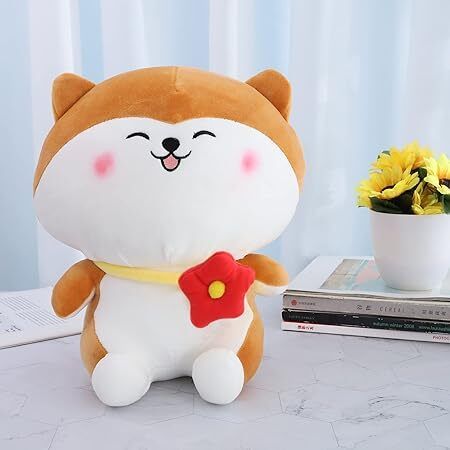 future shop Cute Smiely Cat Stuffed Animal Cushion Doll Plush Toy Puppy Hugging Pillow - 25 cm-picture-15