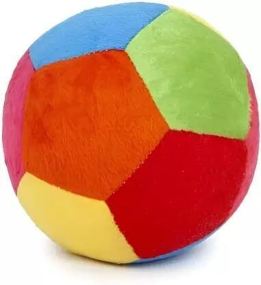 funtoos Soft Toys Medium Size Multicolor Rattle Ball- 21 cm-picture-30