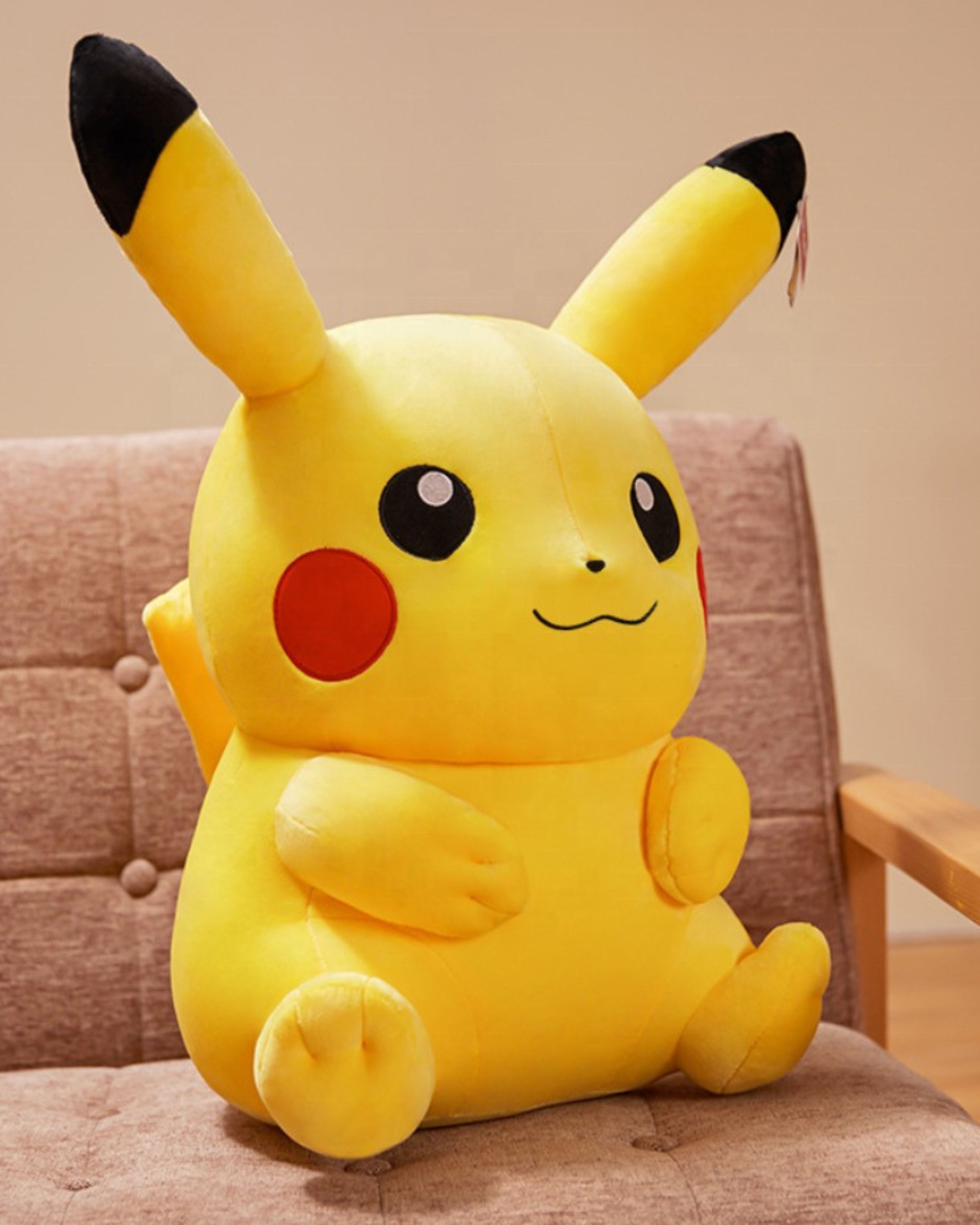 Cartoon Character Pokemon Pikachu Soft Toy - 35 cm-image-49