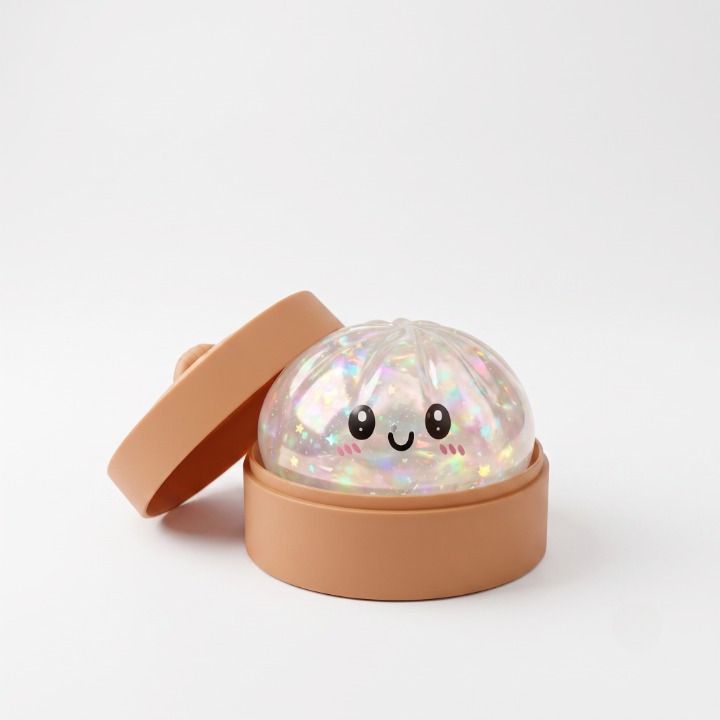 Dumpling Squishy Mystery Box Sensory Fidget Toy for Kids & Adults - 55 mm-image-46
