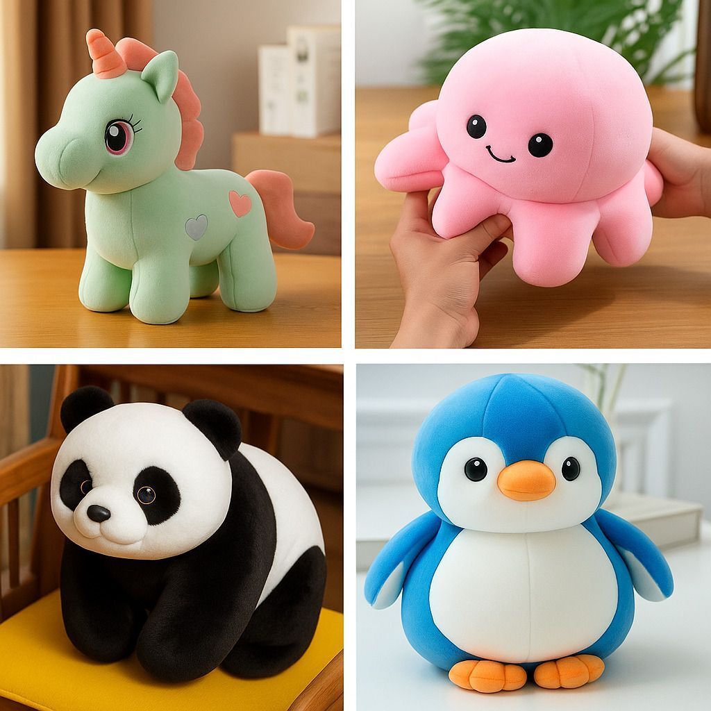 hellobear New-Super Soft & Huggable Stuffed Animals for Boys & Girls - 18 cm-picture-28