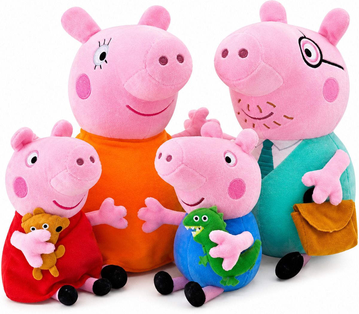 toy luna ToyLuna Pig Family Plush Soft Toy Set of 4 | Ultra Soft Stuffed Animal Toys - 19 cm-picture-13