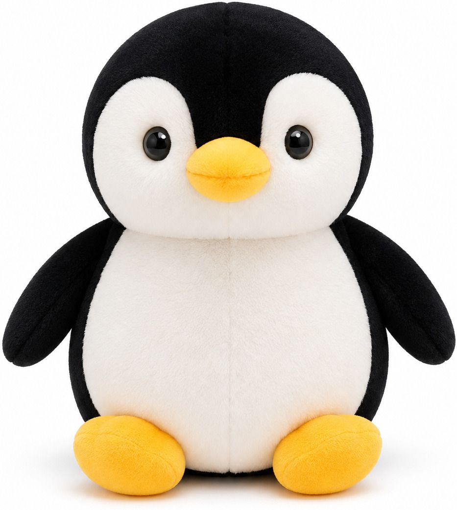 Cute Soft Push Black Penguin animal stuff toys for kids - 20 cm-image-39