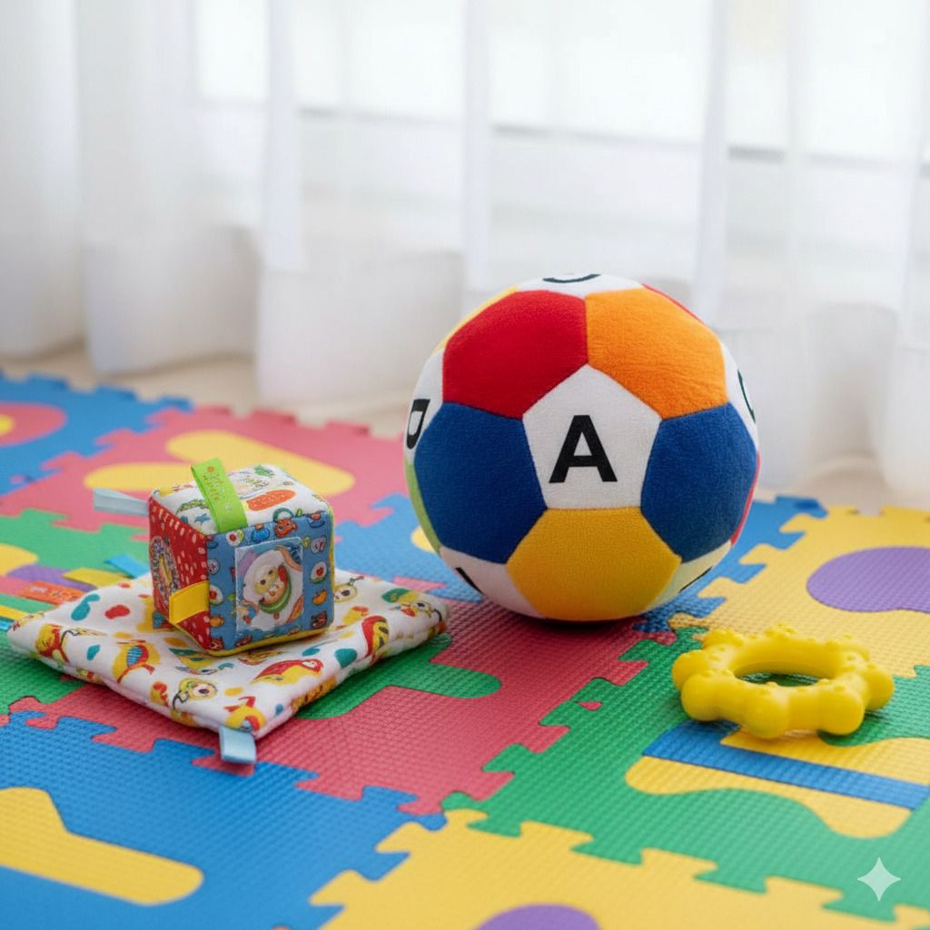 fun kids ABCD BALL FOR KIDS LEARNING SOFT TOYS, ALPHABET BALL, FOR GIFTING , PLAYING 15CM - 15 cm-picture-40