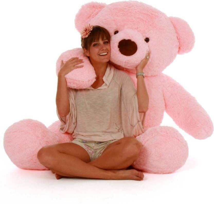jai maa kamla NewCute Bootsy Pink 90 Cm 3 feet Huggable And Loveable - 90 - 60 cm-picture-16