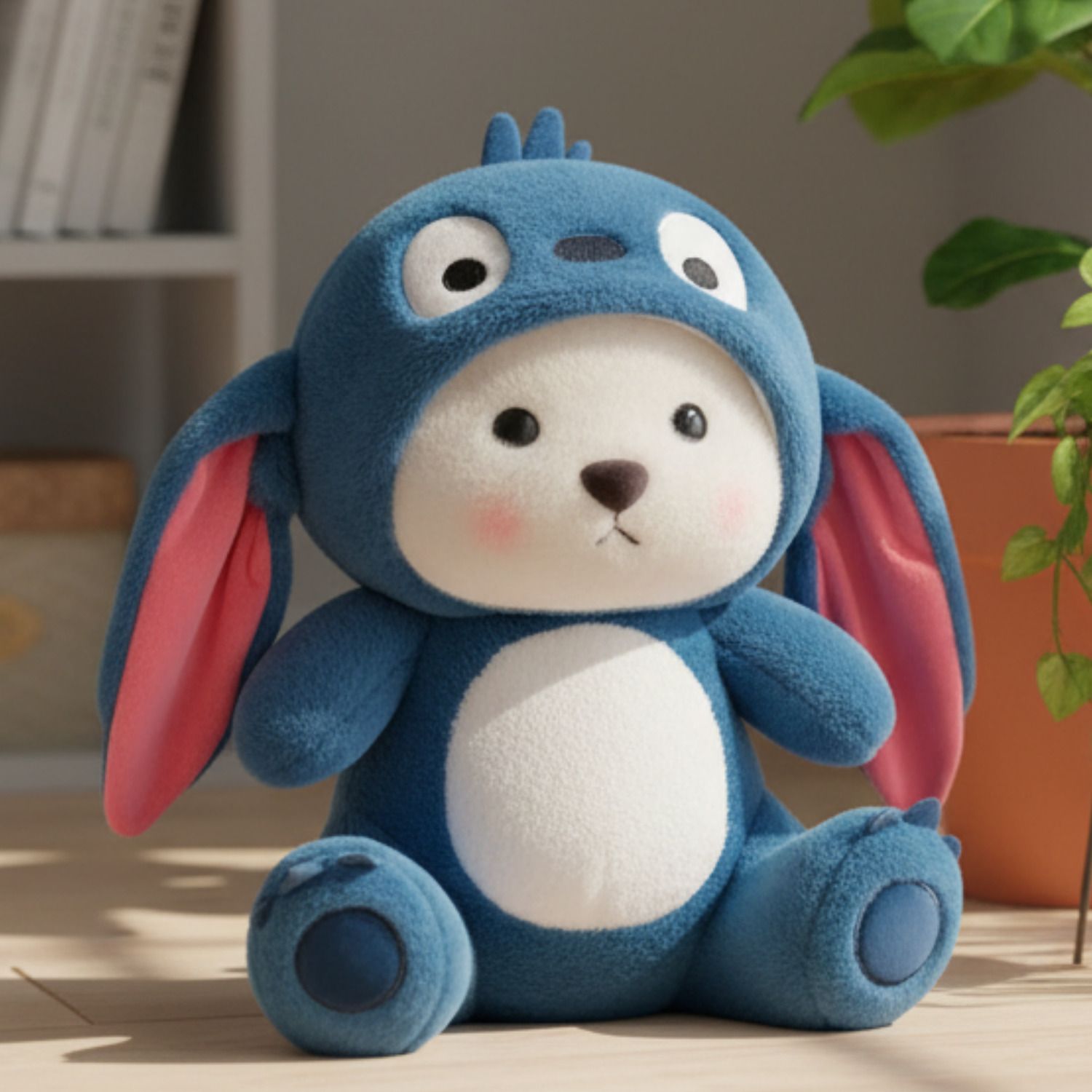 jr jack & rose Blue Teddy Bear Plush Soft Toy for Valentine's Gift - 30 cm-picture-24