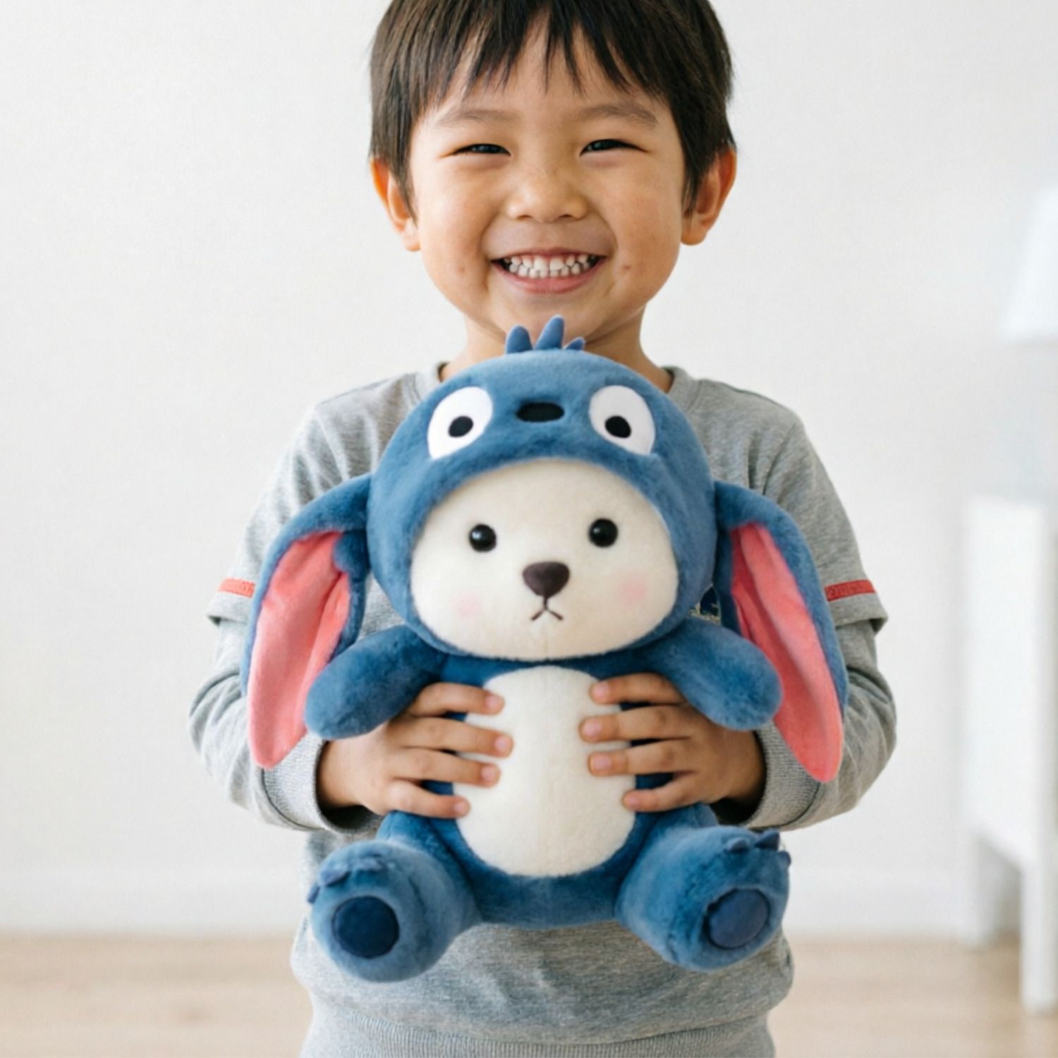 jr jack & rose Premium Stuffed Blue Hoodie Teddy Bear Plush - 30 cm-picture-23