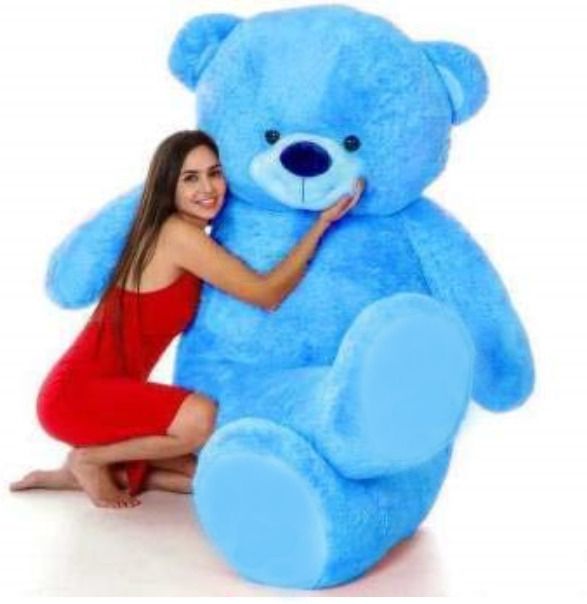 3 Feet Very Cute Long Soft Hugable American Style Teddy Bear Best For Gift - 90 cm (sky Blue) - 91 cm (Sky Blue)- 91 cm-image-44