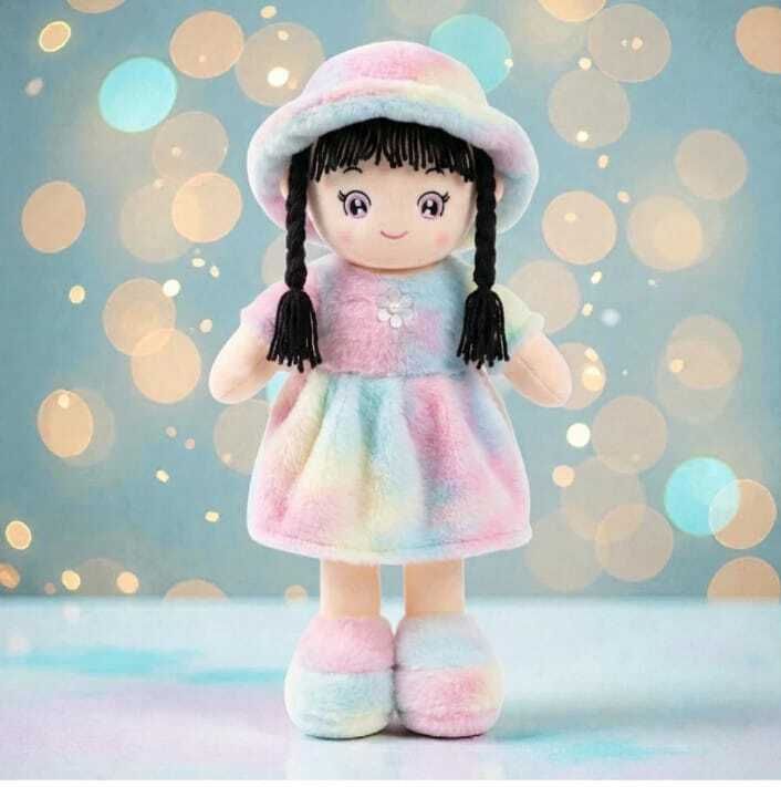 Rainbow doll for kids soft toy &Gift toy - 40 cm (Multicolor)) - 40 cm-image-27