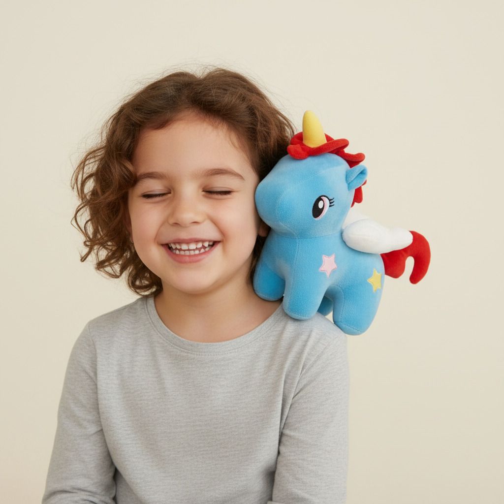 unicorn blue toy comfrty - 30 cm-image-27