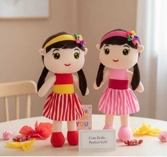 smilehub Cute ABCD Doll soft toy For kids &Gift -30 cm (Multicolour) - 30 cm-picture-16