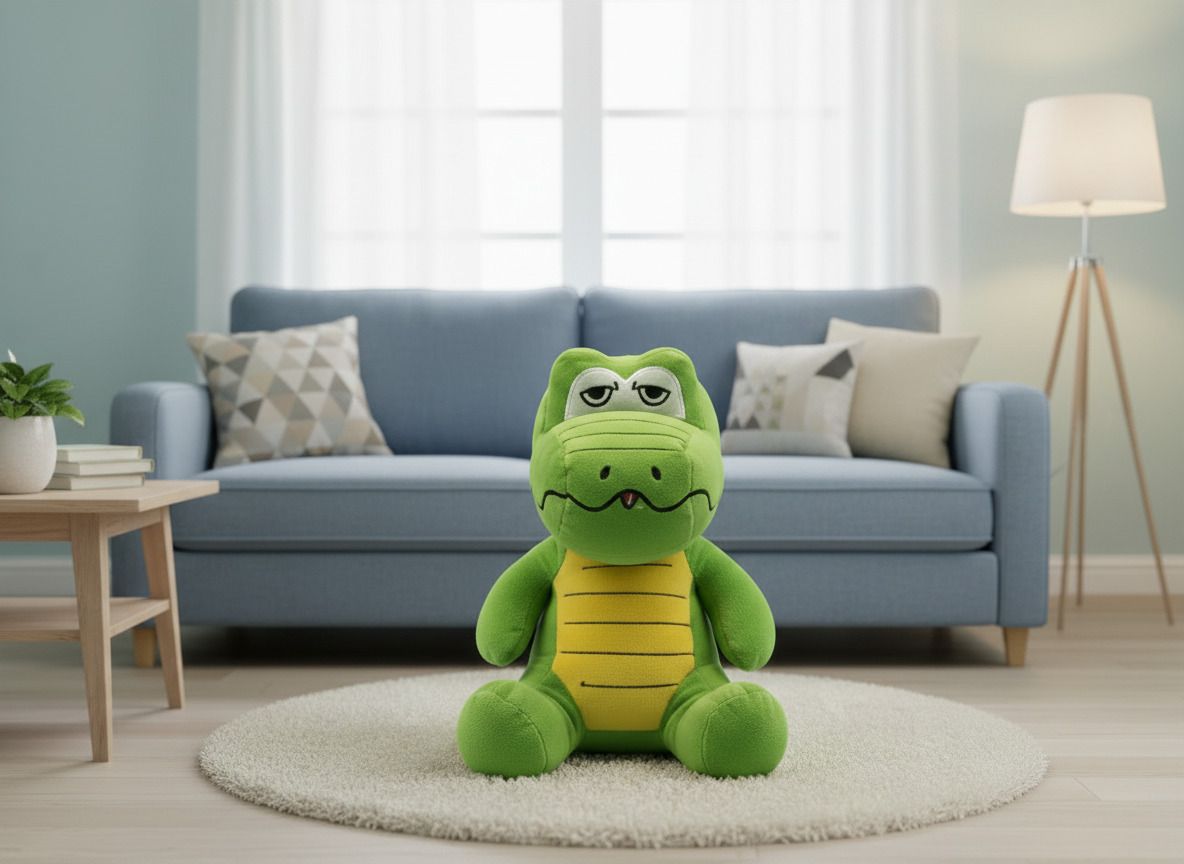 Crocodile Stuffed Animal Plush Toy for Children - 30 cm-image-26