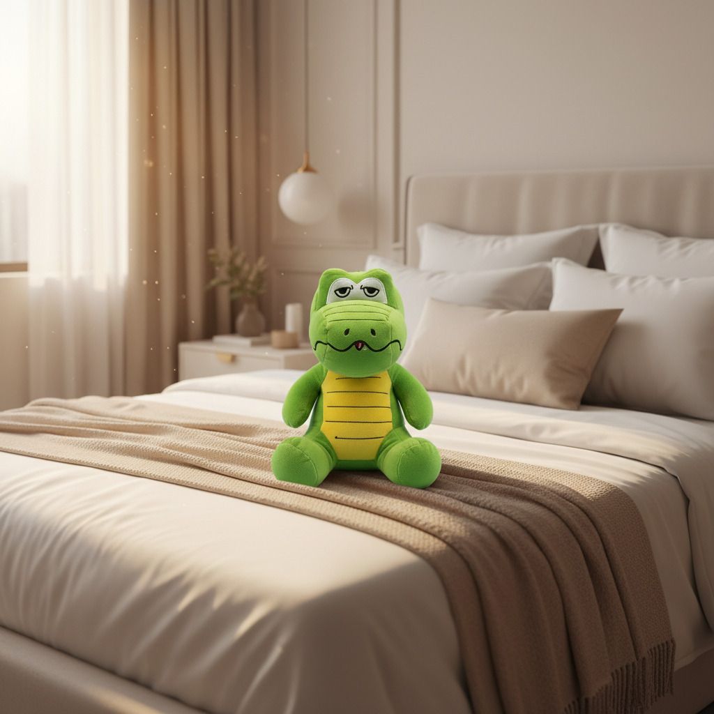 Crocodile Plush Companion Toy - 30 cm-image-46