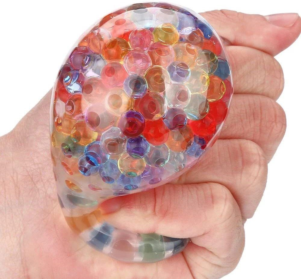 sabirat Mesh Ball For Kids, Squishy Ball, Stress Relief Hand Fidget Toy, 1Pcs - 6 cm-picture-28