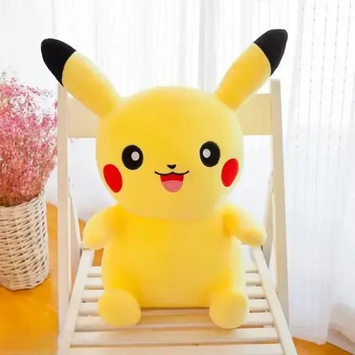 Premium Pikachu Soft Toy - Cute Character Plush for Kids & Fans (Medium) - 30 cm-image-17