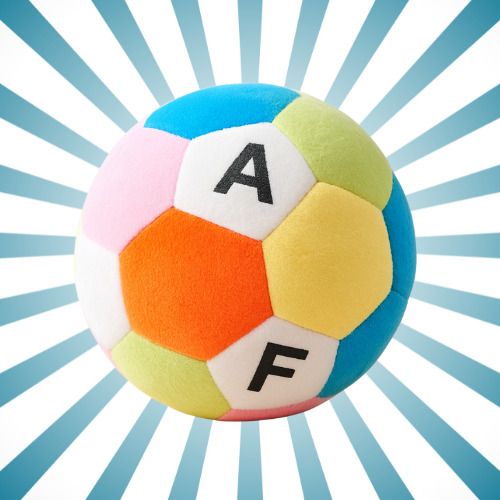 Alphabet Educational Ball 14CM Multicolor – Learning Toy for Kids - 14 cm-image-0