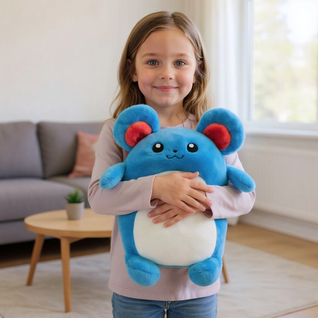 jr jack & rose Pokemon Marill Plush Doll (30CM) - 30 cm-picture-15