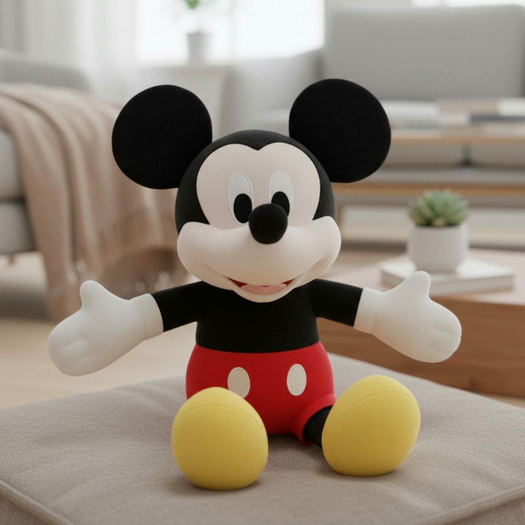 jr jack & rose Red Mickey Plush Character - 30 cm-picture-10