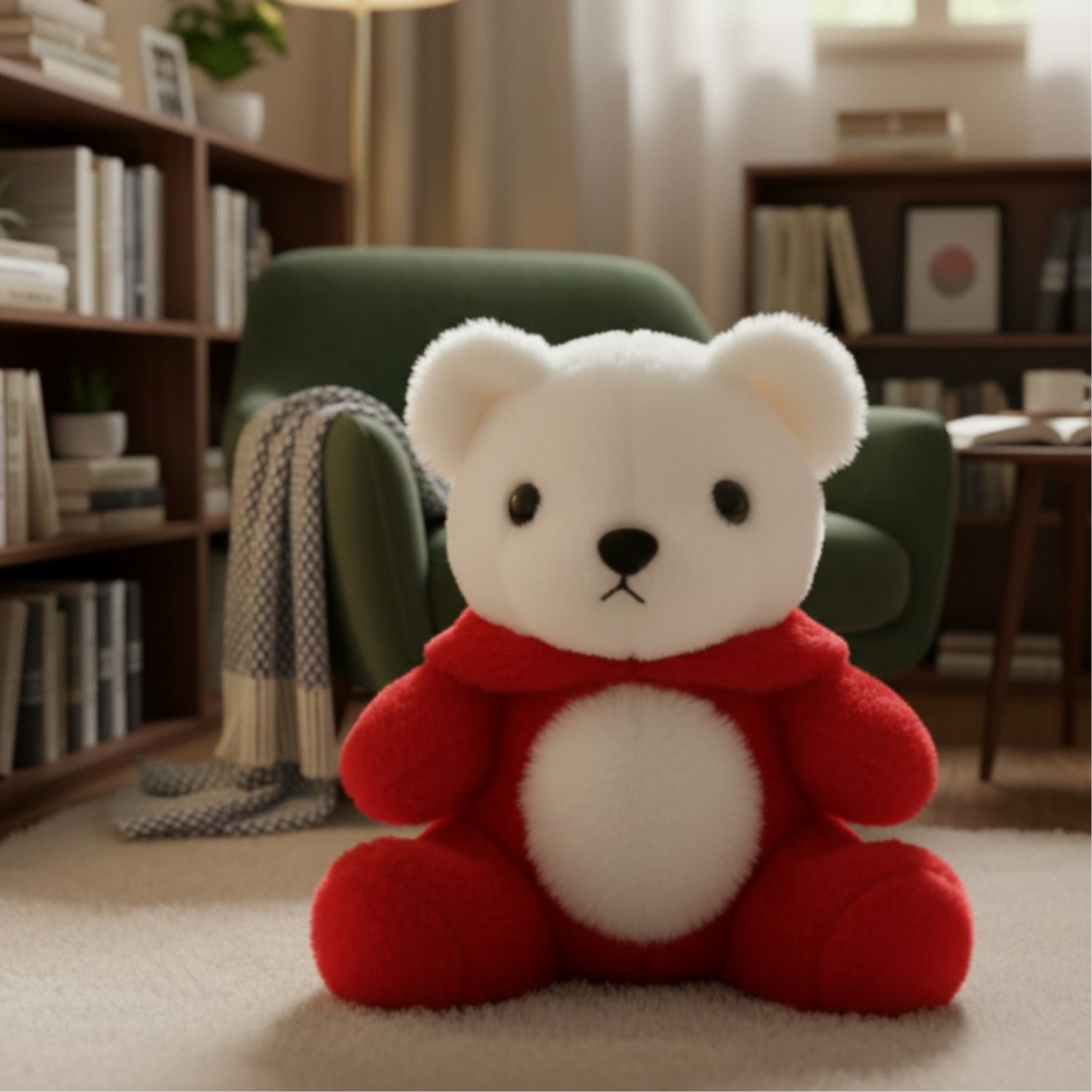 jr jack & rose Cute Red Teddy Bear Cuddly Plush - 30 cm-picture-28