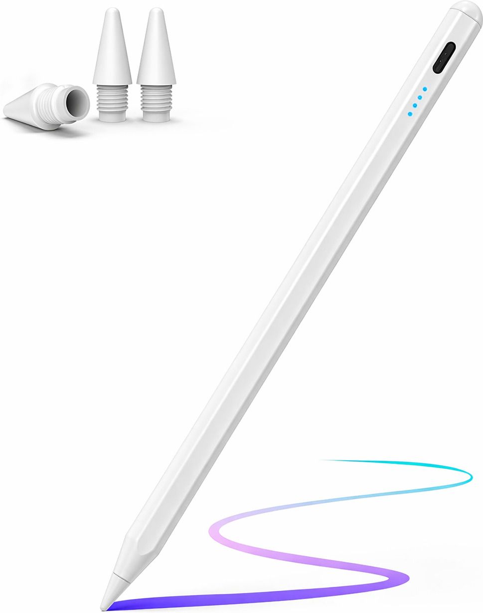 mizi Stylus Pen for iPad 2018–2026 USB-C Fast Charge Palm Rejection, Tilt Sensitivity Stylus-image-34