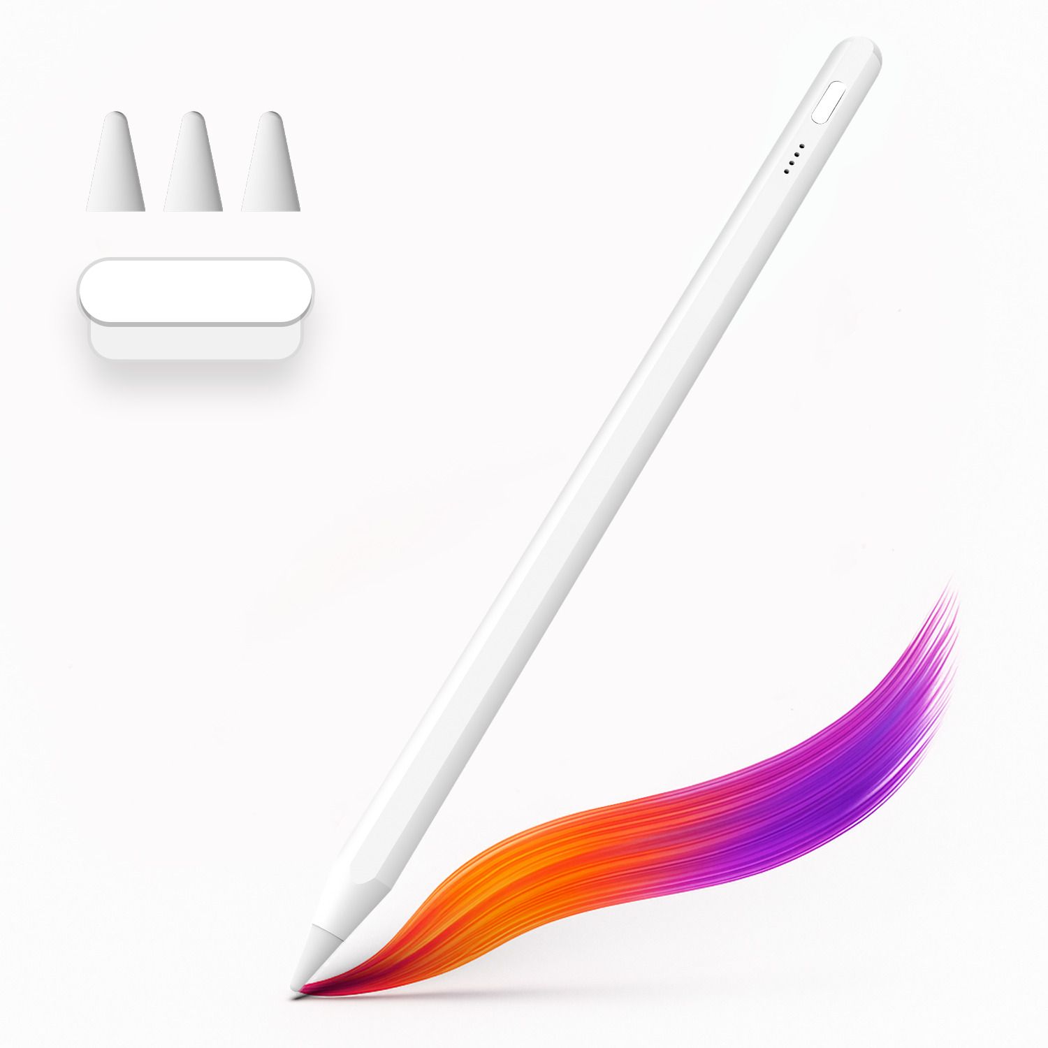 AMKETTE Pencil with Palm Rejection, Tilt Sensitivity, Fine Tip, Magnetic Attachment Stylus-image-2