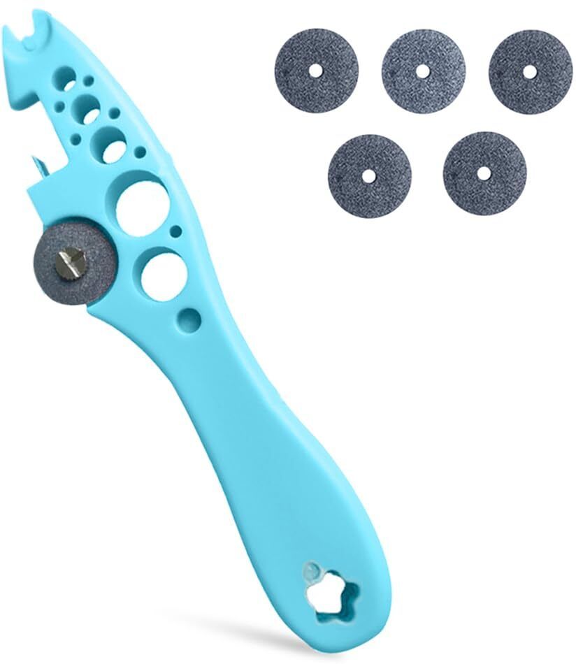 lais enterprises Cut The Ampoule or Medical Glass Good Partner for Ampoule Ampule Cutter with 5 Replaceable Grinding Wheels Bottle Opener-picture-26