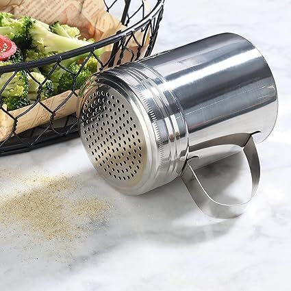 Dredger with Handle|Salt & Pepper Shaker with Handle, Pack of 4 Sugar Sprinkler Shaker 350 gm-image-19