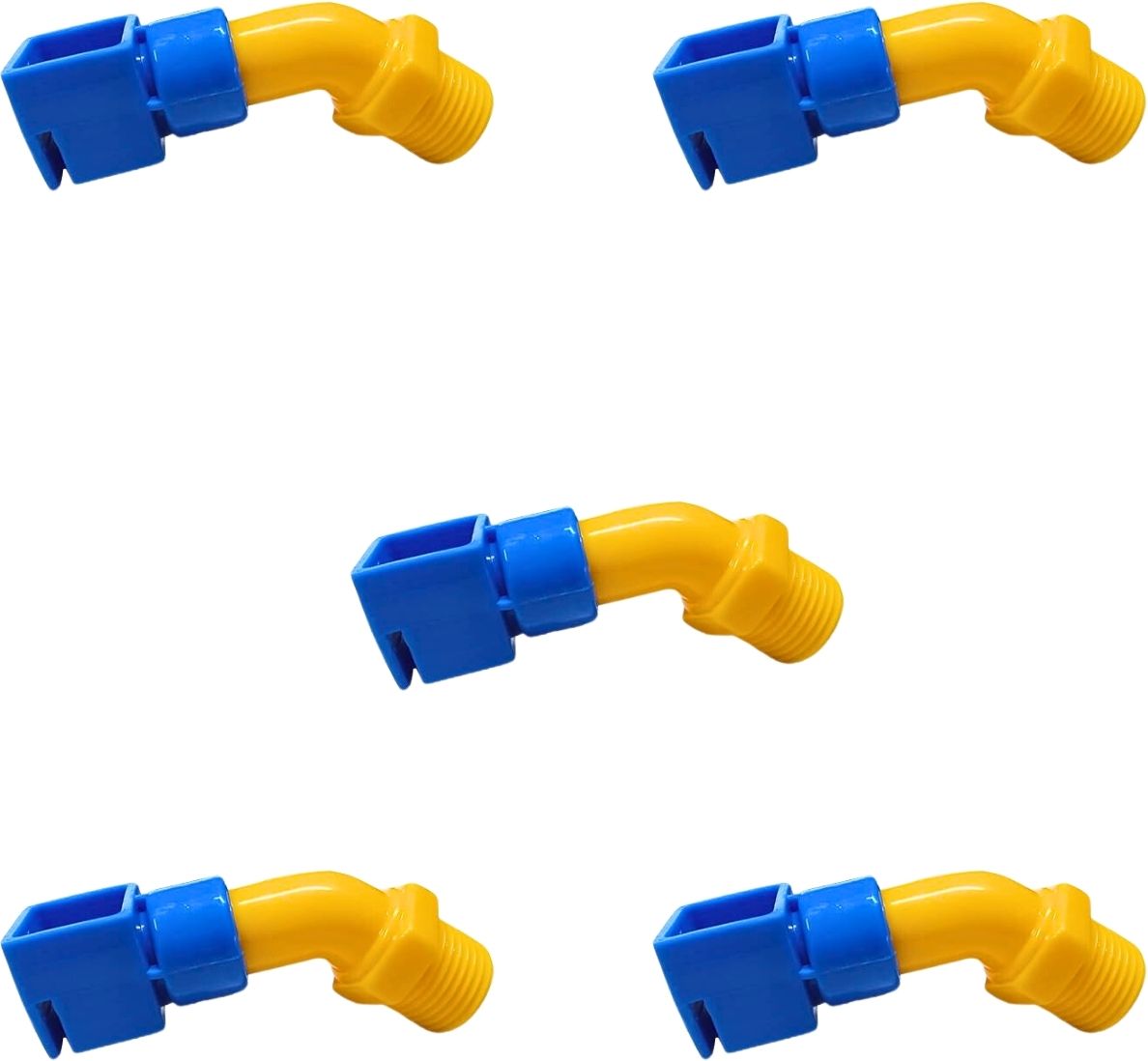 Solar Panel Cleaning Sprinkler Shower PVC Set of 5 pcs (1/2 inch) Sugar Sprinkler 200 gm