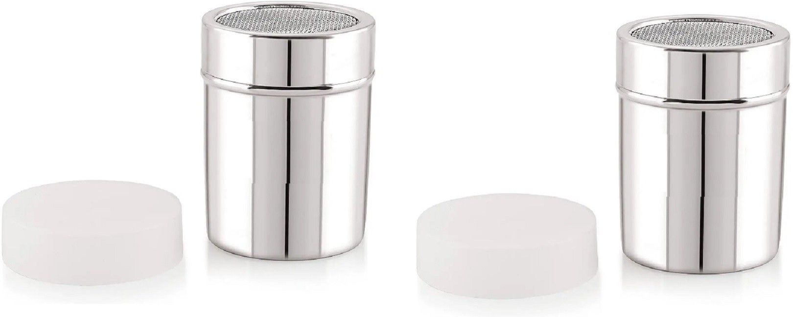 Chocolate Shaker| Chat Masala Sprinkler| Dredger Shaker- Set of 2 Sugar Sprinkler 250 gm